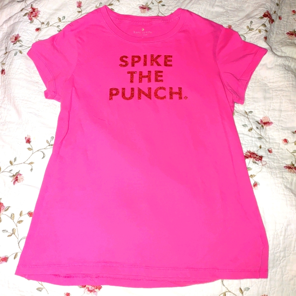 Kate Spade T-shirt Spike the Punch Pink